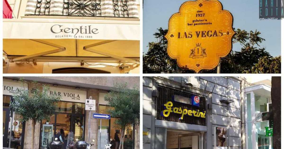 Tra caff� e gelati ecco gli 8 bar storici di Bari: intramontabili punti d'incontro della citt�